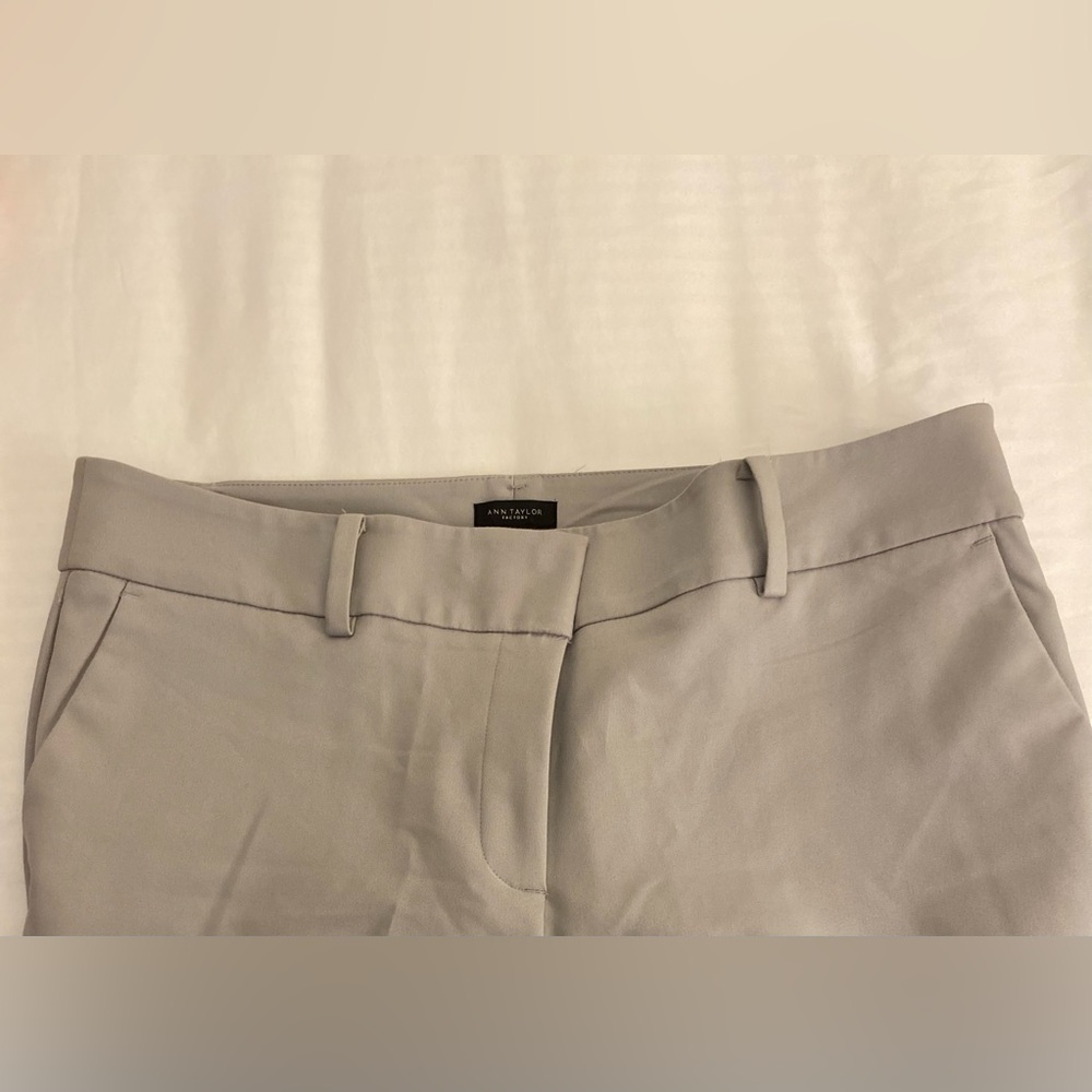 Ann Taylor Factory Womens Beige Dress Pants - Picture 10 of 13